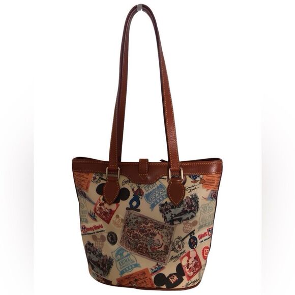 Dooney & Bourke Walt Disney World 40 Year Anniversary Bucket Tote Bag - Picture 4 of 12